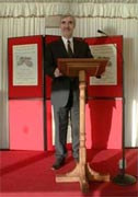MP Kerry Pollard welcomes guests
